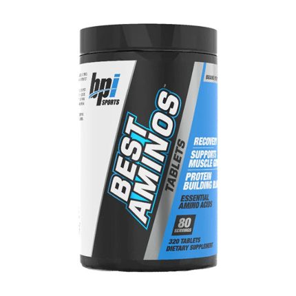 BPI Best Aminos Tablets (80 Servings, 320 Tablets) BPI Sports