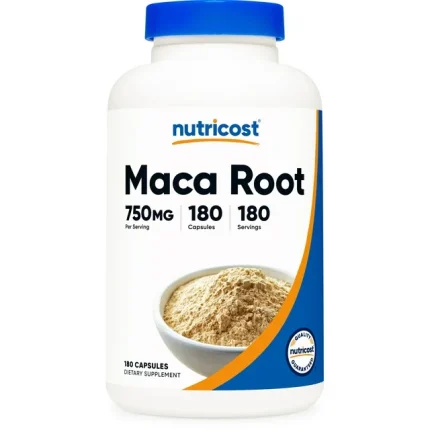 Nutricost Maca Root Capsules [180 CAPS] (750 MG)