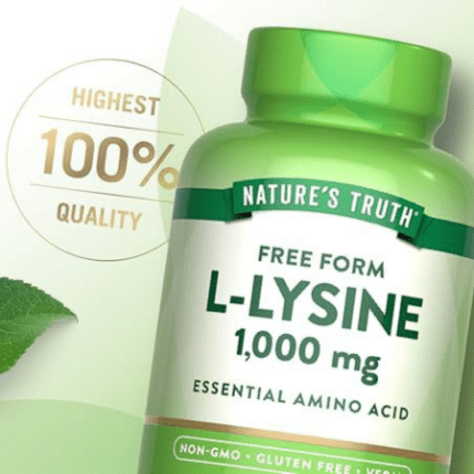 NATURES TRUTH L LYSINE 1000MG 100CAPS